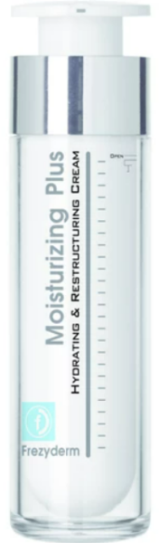 Frezyderm Moisturizing Plus Cream 30+. Αντιρυτιδική κρέμα προσώπου με υαλουρονικό οξύ