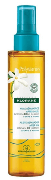 Klorane Sun Polysianes After Sun Repairature Oil with Monoi & Tamaru 150ml