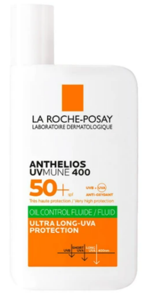 La Roche-Posay Innovation Anthelios UVMune 400 Oil Control Fluid for Face & Neck Spf50+, 50ml