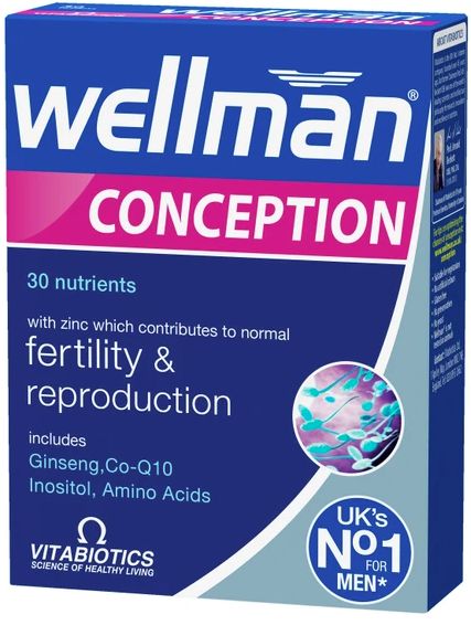 Vitabiotics Wellman Conception 30tabs