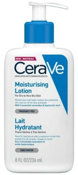 CeraVe Moisturising Face & Body​​​​​​​ Lotion for Dry to Very Dry Skin 236ml. Ενυδατική κρέμα καθαρισμού για ξηρό δέρμα