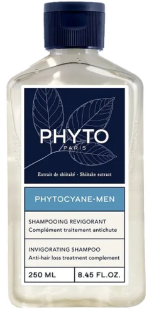 Phyto Phytocyane Men Invigorating Shampoo Anti-Hair Loss 250ml. Σαμπουάν ανδρικό από τη Phyto κατά της τριχόπτωσης