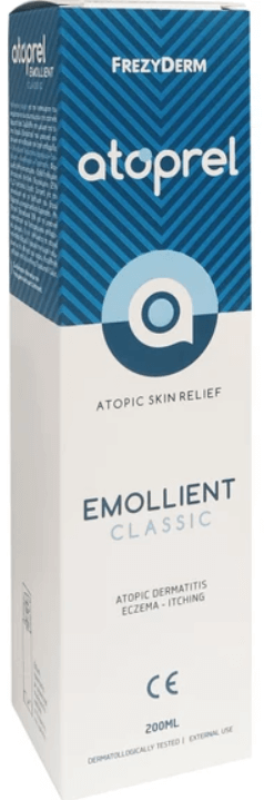 Frezyderm Atoprel Emollient Classic Face & Body Atopic Skin Relief 200ml