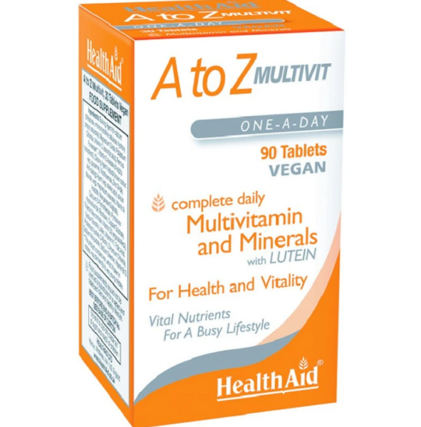 Health Aid A to Z Multivitamin & Minerals 90tabs