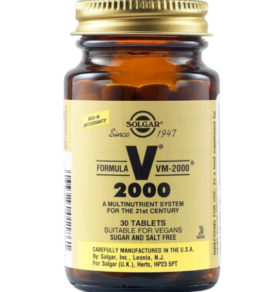 Solgar Formula VM-2000, 30tabs
