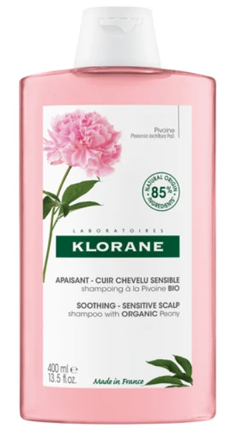 Klorane Pivoine Soothing & Sensitive Scalp Shampoo 400ml