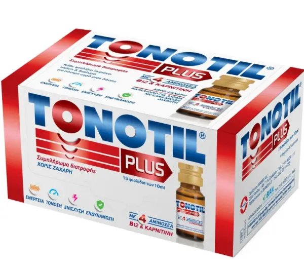 Tonotil Plus 15vials x 10ml