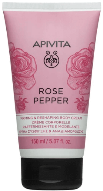 Κρέμα σύσφιξης σώματος Apivita Rose Pepper Firming & Reshaping Body Cream 150ml