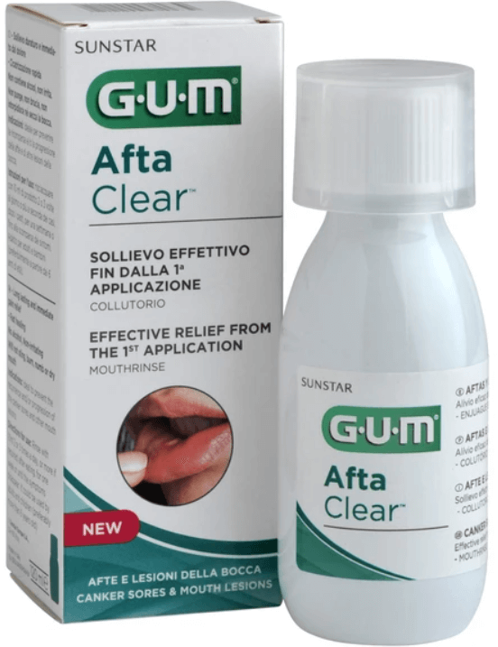 Gum Afta Clear Mouthrinse