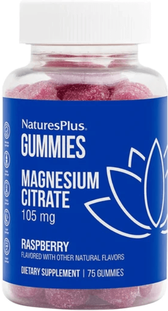 Natures Plus Gummies Magnesium Citrate 105mg, 75 Softgels