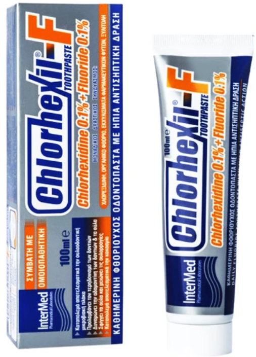 Chlorhexil-F Toothpaste κατά της ουλίτιδας
