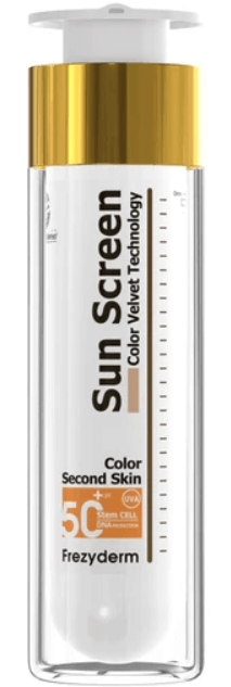 Frezyderm Sun Screen Color Velvet Face Cream Spf50+, 50ml
