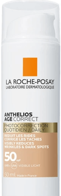 La Roche-Posay Anthelios Age Correct Photocorrection Daily CC Cream Tinted Spf50, 50ml