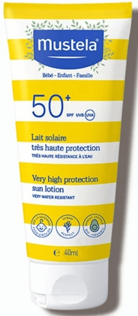 Mustela Bebe Spf50+ Very High Protection Sun Lotion 40ml