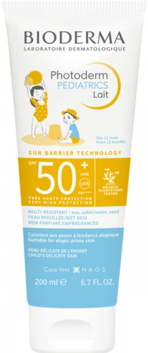 Bioderma Photoderm Pediatrics Face & Body Milk Spf50+, 200ml