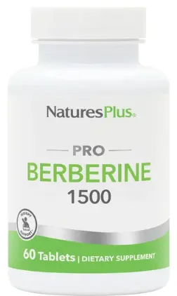 Natures Plus Pro Berberine 1500mg, 60tabs
