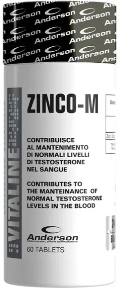 Anderson Zinco-M 13mg 60tabs 