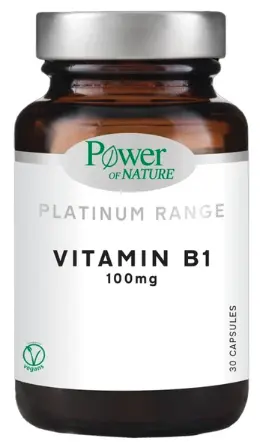 Power Health Platinum Range Vitamin B1 100mg 30veg.caps
