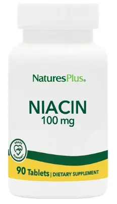 Natures Plus Niacin 100mg 90tabs