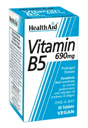 Health Aid Vitamin B5 690mg 30tabs