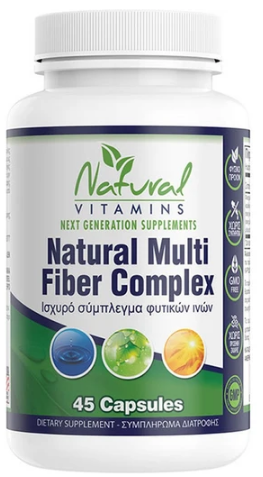 Natural Vitamins Multi Fiber Complex 45caps 