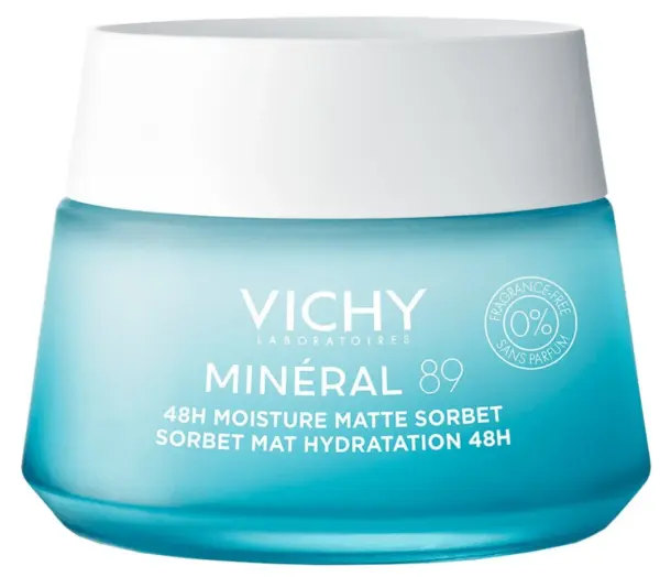 Vichy Mineral 89 48h Moisture Matte Sorbet Cream 50ml