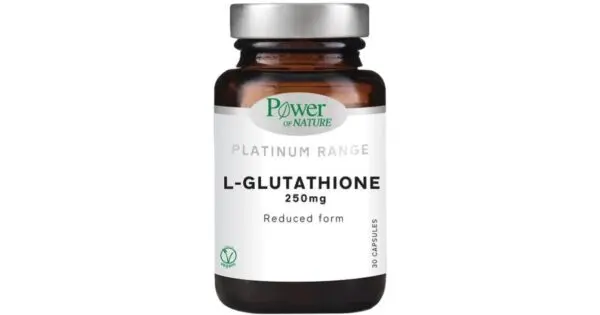 Power Health Platinum Range L-Glutathione 250mg 30veg.caps 