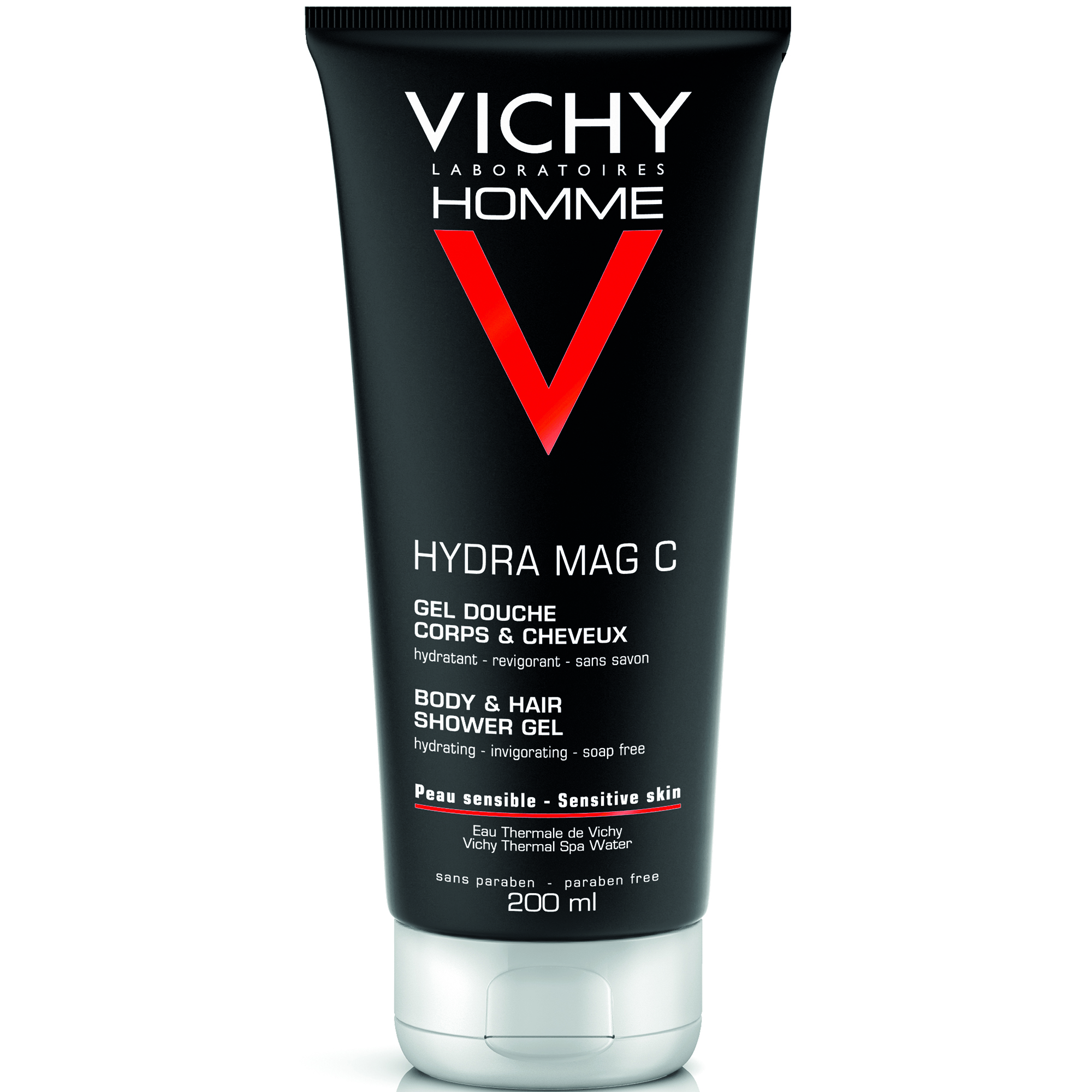Vichy Homme Hydra Mag C Τονωτικό Gel Ντους για τον Άντρα 200ml