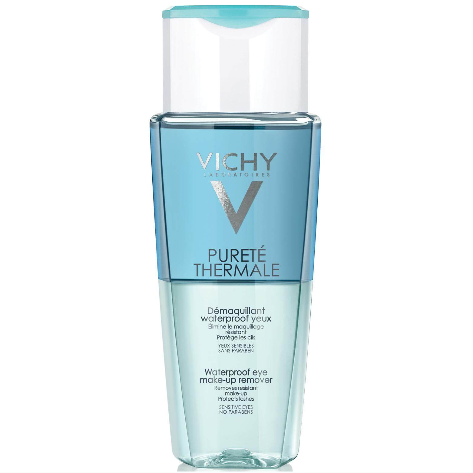 Purete Thermal Demaquillant Waterproof Yeux 150ml – Vichy,Διφασικό Ντεμακιγιάζ Ματιών για Αδιάβροχο Μακιγιάζ