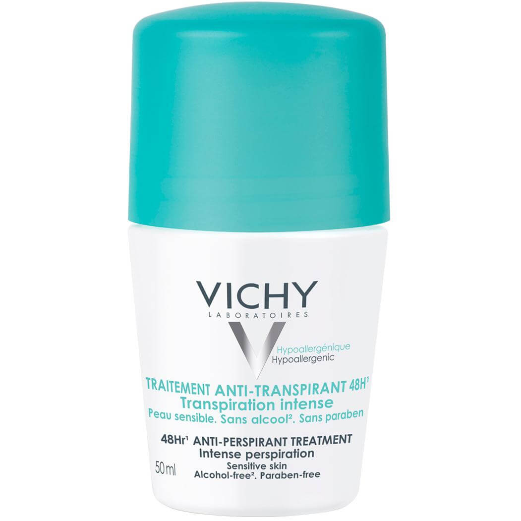 Vichy Deodorant Bille Antitranspirant 48h Κατά της Έντονης Εφίδρωσης 50ml