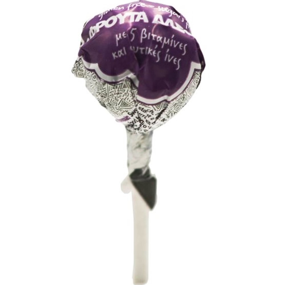 Kaiser Lollipop with Vitamins & Natural Fibers Γλειφιτζούρι με Βιταμίνες & Φυτικές Ίνες με Πλούσια Γεύση 1 Τεμάχιο - Φρούτα του Δάσους