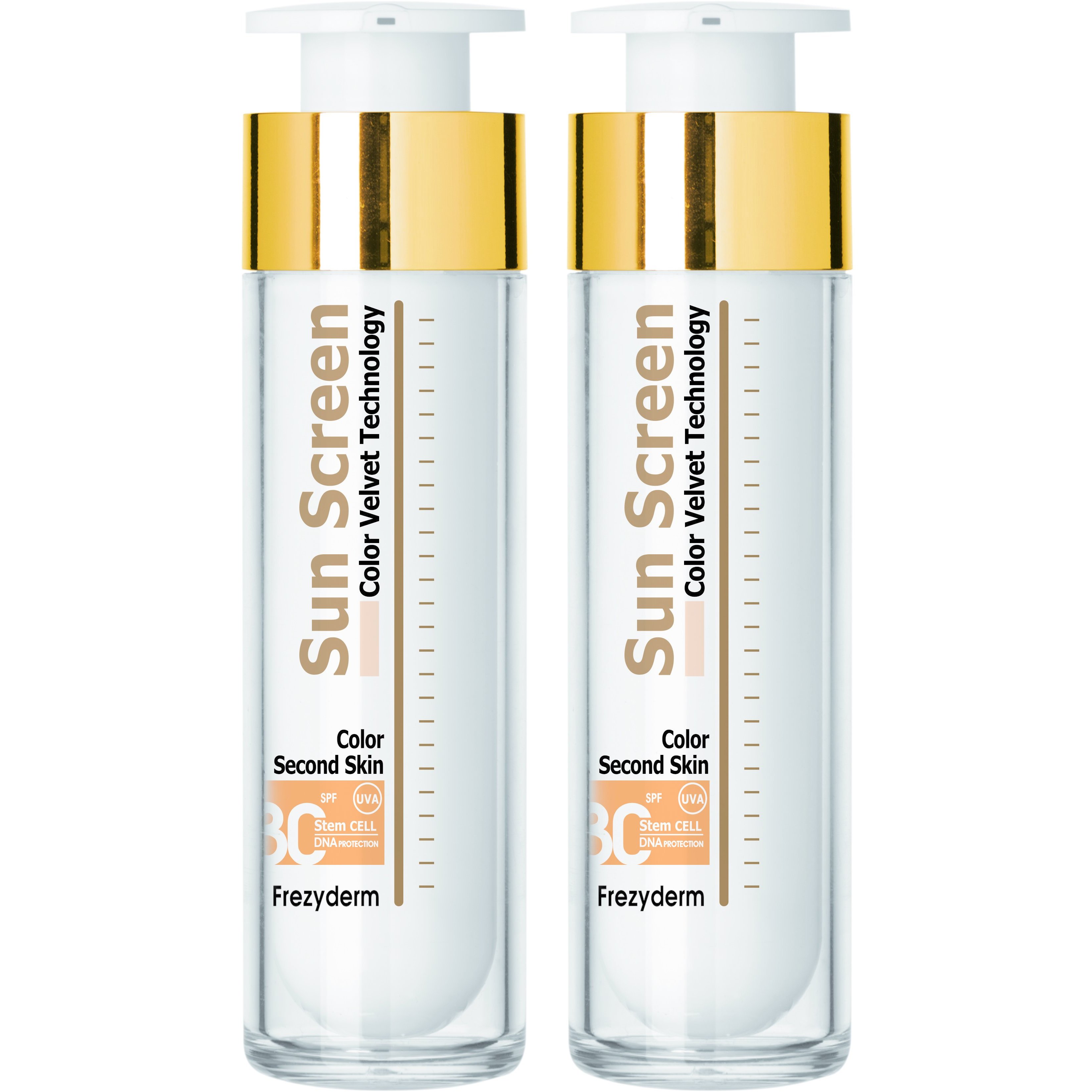 Frezyderm Πακέτο Προσφοράς Sun Screen Color Velvet Face Spf30 Αντηλιακή Προσώπου με Χρώμα, Υψηλής Προστασίας & Βελούδινης Υφής 2x50ml