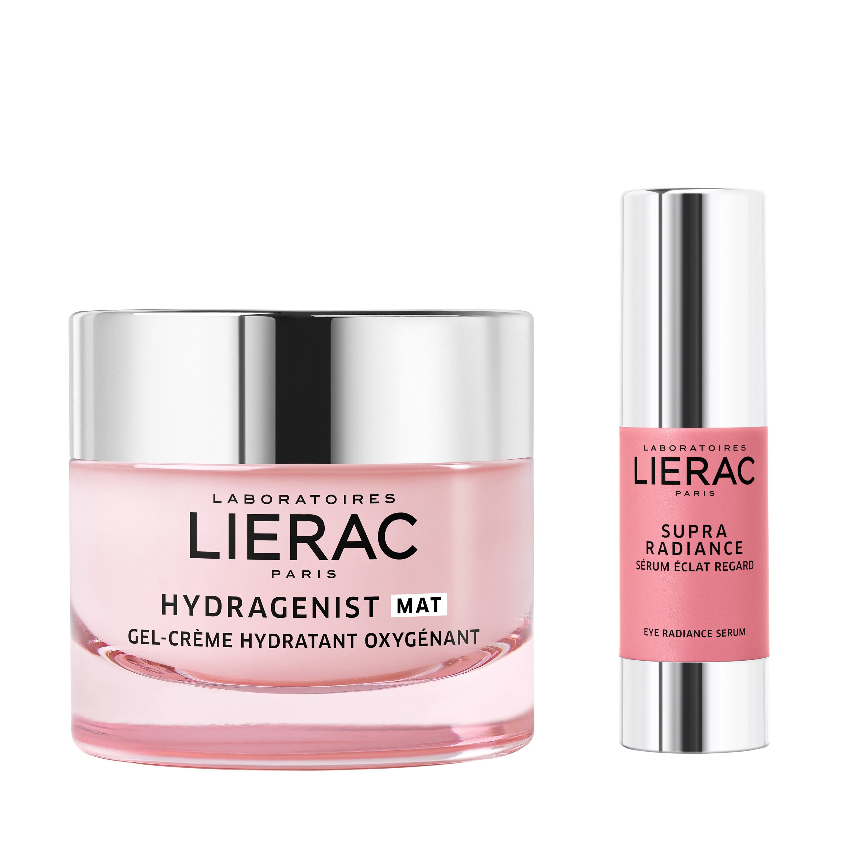 Lierac Πακέτο Προσφοράς Hydragenist Gel-Cream Ενυδάτωσης Προσώπου 50ml & Supra Radiance Ορός Λάμψης Ματιών 15ml