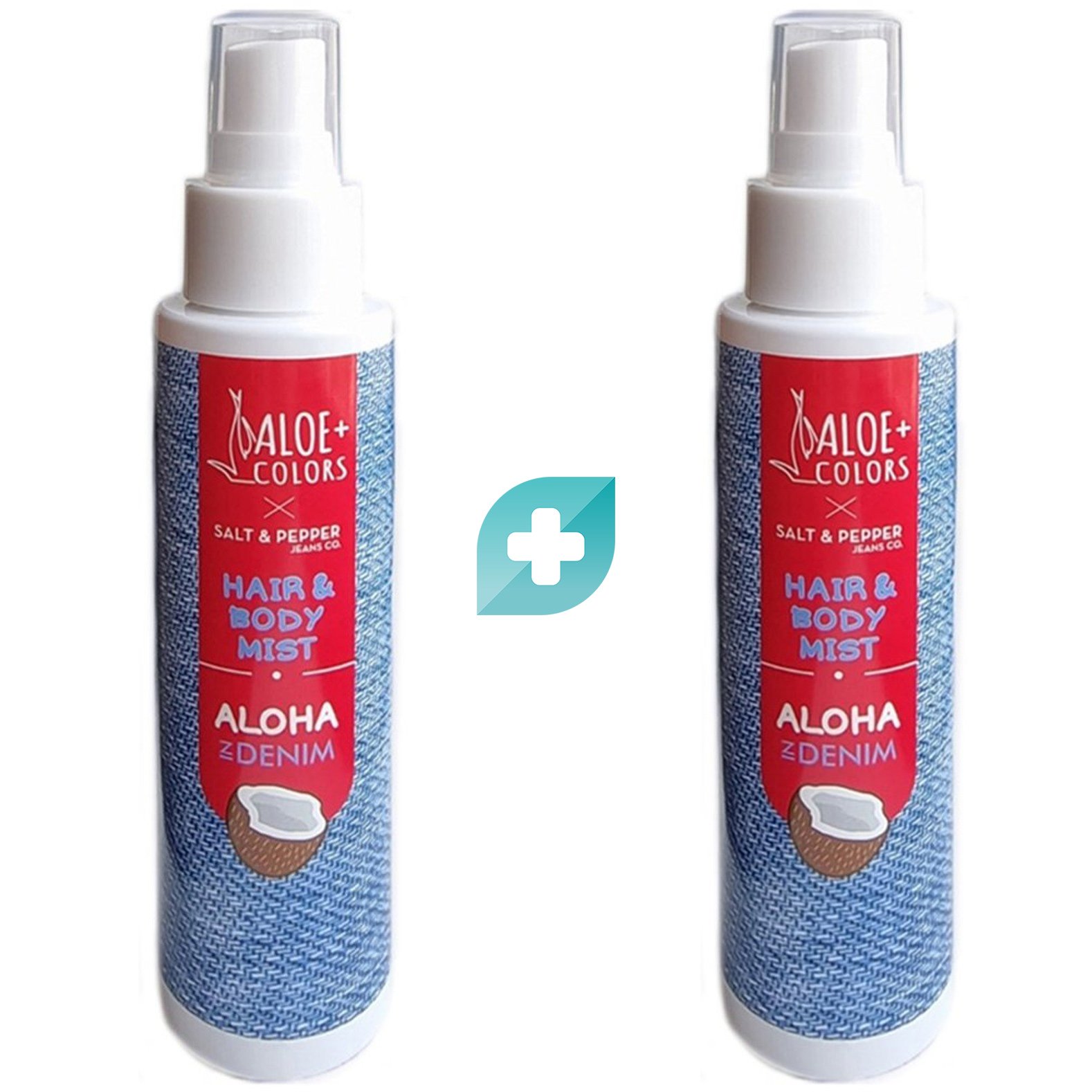 Σετ Aloe+ Colors Aloha In Denim Hair & Body Mist Ενυδατικό Spray Σώματος Μαλλιών με Άρωμα Καρύδας & Monoi 2x100ml