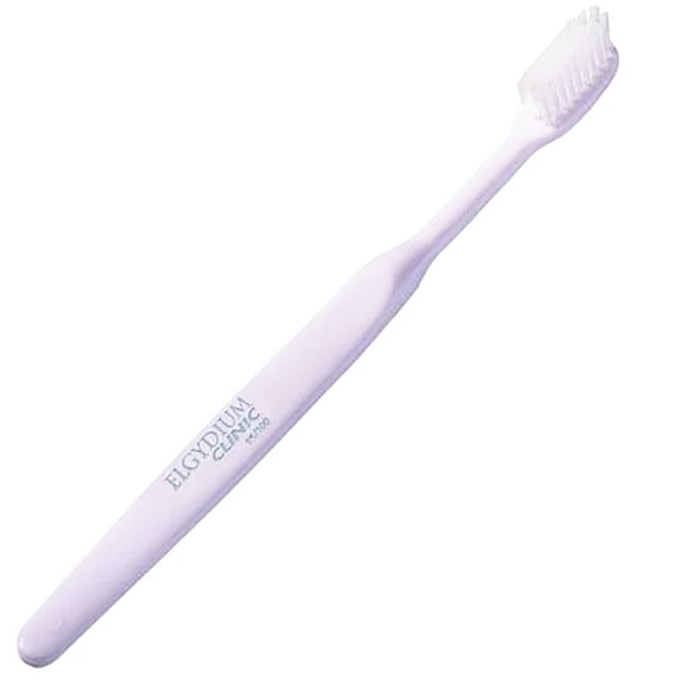 Elgydium Clinic Toothbrush 20/100 Soft Μαλακή Οδοντόβουρτσα Ειδικά Σχεδιασμένη για Μετεγχειρητική Φροντίδα, Περιοδοντίτιδα & Ευαίσθητα Ούλα 1 Τεμάχιο – Λευκό