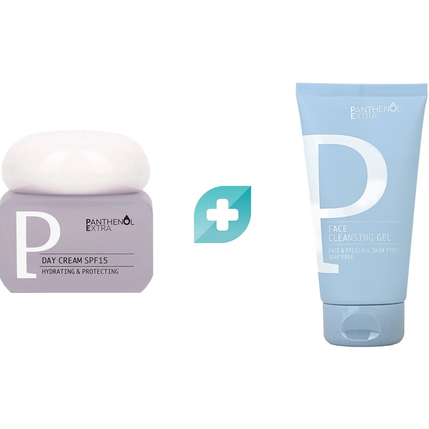 Medisei Panthenol Extra Promo Hydrating & Protecting Day Cream Spf15, 50ml & Δώρο Face Cleansing Gel 50ml