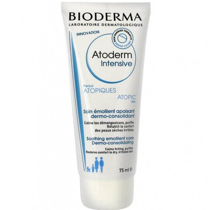 Bioderma Atoderm Intensive Καταπραϋντική & Μαλακτική Φροντίδα για το Ατοπικό, Ερεθισμένο, με Υπερβολική Ξηρότητα Δέρμα 75ml