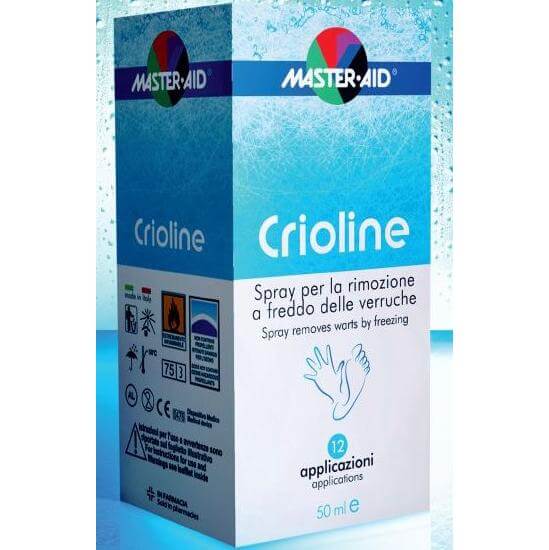 Master Aid Crioline Spray για Αφαίρεση Μυρμηγκιών με Ψύξη 50ml.