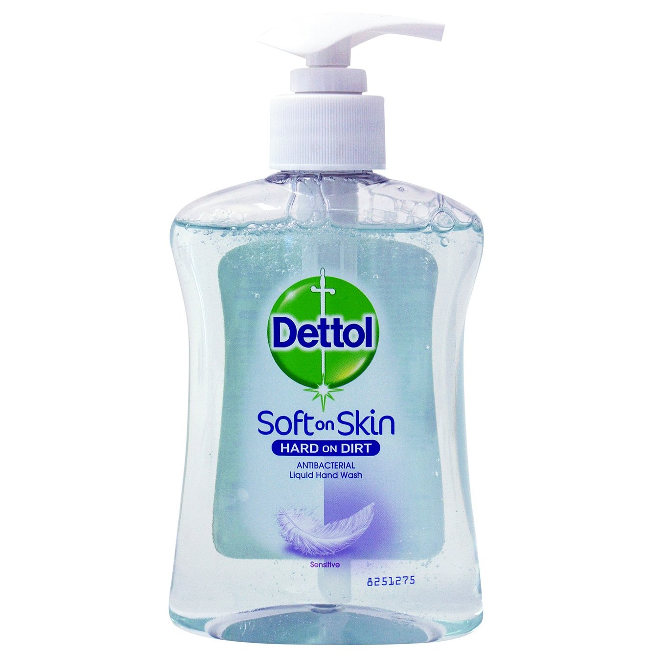 Dettol Liquid Soap Sensitive Αντιβακτηριδιακό Υγρό Κρεμοσάπουνο Χεριών για Ευαίσθητες Επιδερμίδες 250ml