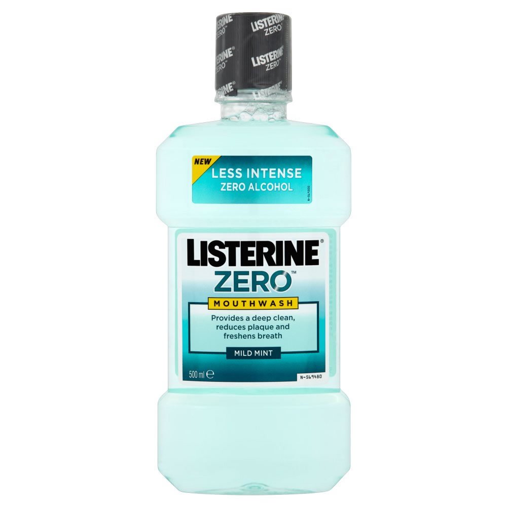 Listerine Cool Mint Στοματικό Διάλυμα Κατά των Μικροβίων 500ml