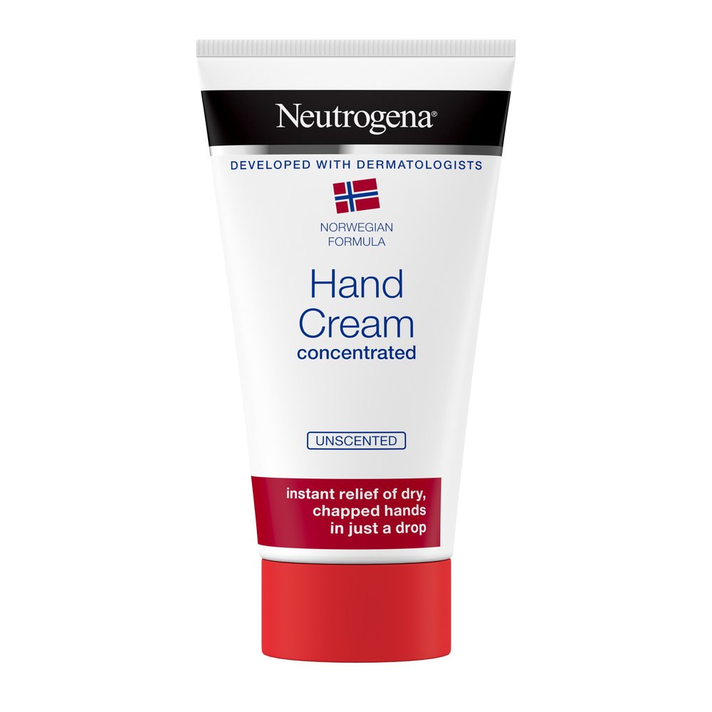 Neutrogena Hand Cream Unscented Ενυδατική Κρέμα Χεριών Χωρίς Άρωμα για Πολύ Ξηρά ή Σκασμένα Χέρια 75 ml