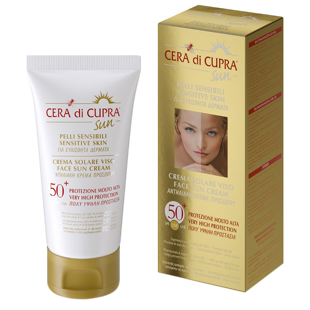 Cera di Cupra Cera Di Cupra Face Sun Cream Spf50+ Αντηλιακή Κρέμα Προσώπου Πολύ Υψηλής Προστασίας 75ml