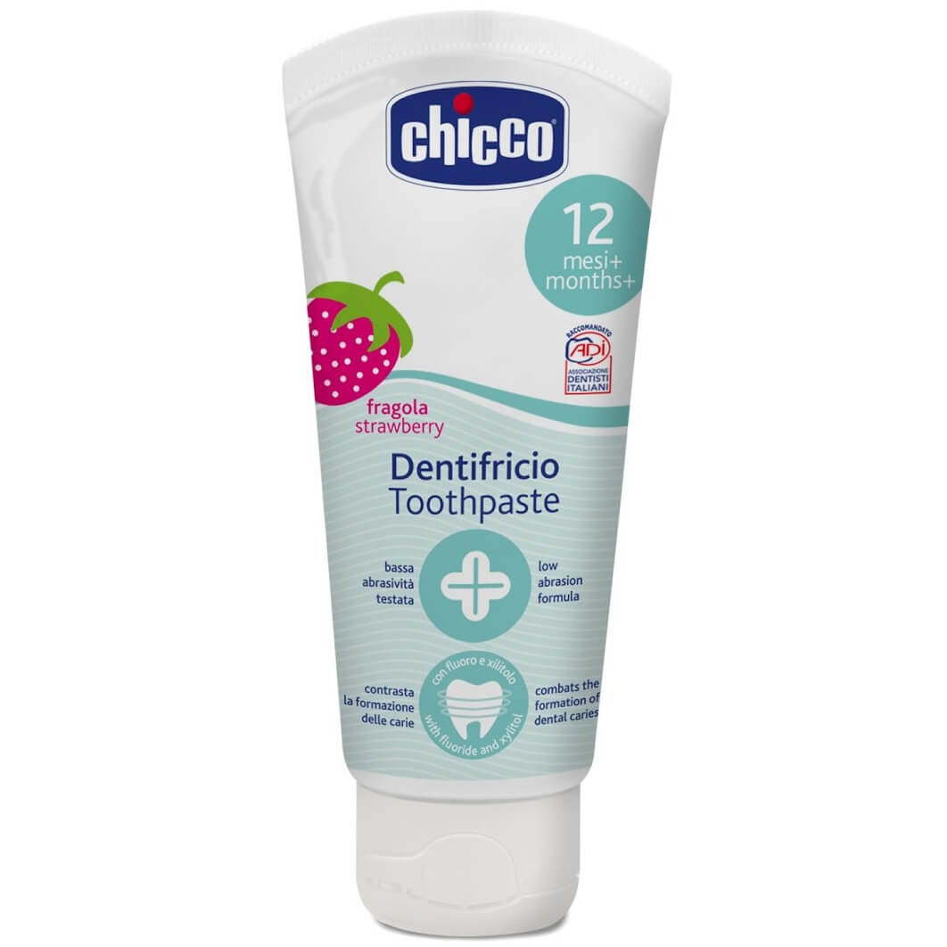 Chicco Οδοντόπαστα 12m+ με Γεύση Φράουλα 50ml