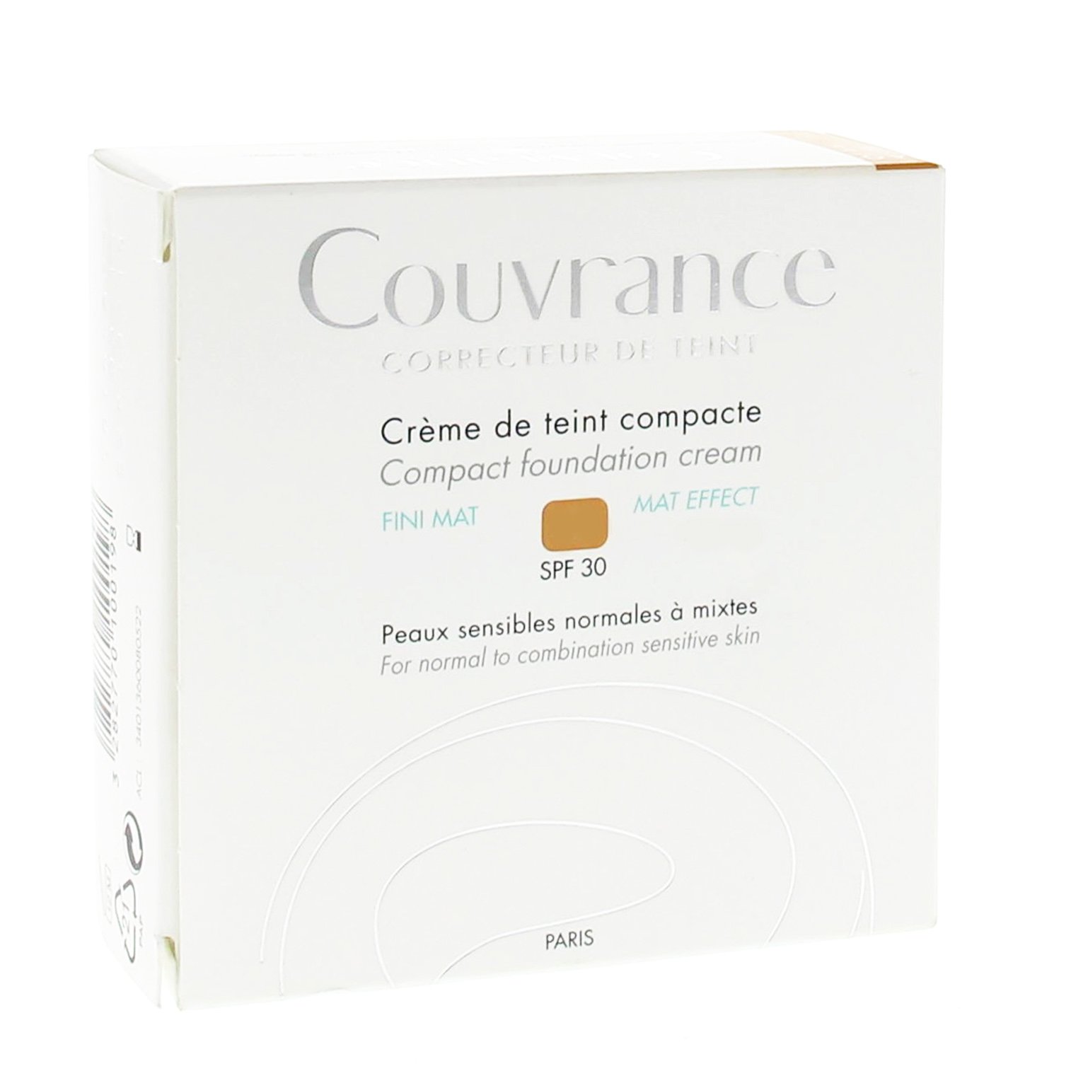 Avene Couvrance Make Up Spf30 Fini Mat Make Up σε Μορφή Κρέμας 10gr – Beige (2.5)