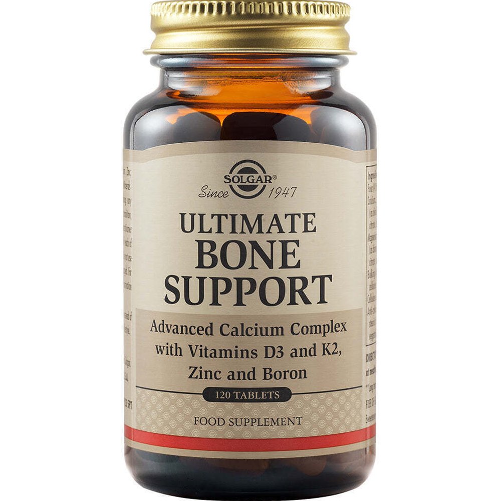 Solgar Solgar Ultimate Bone Support Συμπλήρωμα Διατροφής Βιταμινών, Μετάλλων & Ιχνοστοιχείων για την Καλή Υγεία των Οστών & των Δοντιών Κατά της Οστεοπόρωσης 120tabs