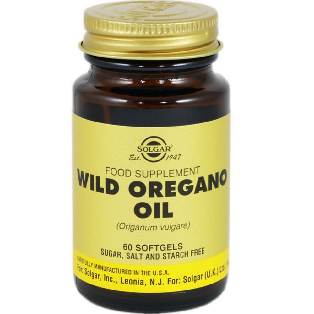 Solgar Wild Oregano Oil Συμπλήρωμα Διατροφής Ελαίου Άγριας Ρίγανης με Ισχυρές Αντιοξειδωτικές & Αντιβακτηριακές Ιδιότητες Κατά των Εντερικών Προβλημάτων 60 Softgels