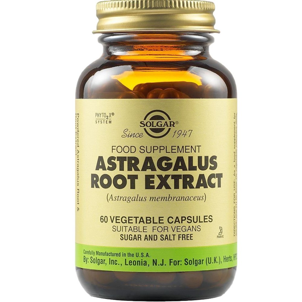 Solgar Astragalus Root Extract Συμπλήρωμα Διατροφής Εκχυλίσματος Ρίζας Αστράγαλου για την Ενεργοποίηση του Ανοσοποιητικού Συστήματος με Αντιφλεγμονώδεις Ιδιότητες για την Καλή Λειτουργία των Νεφρών 60veg.caps