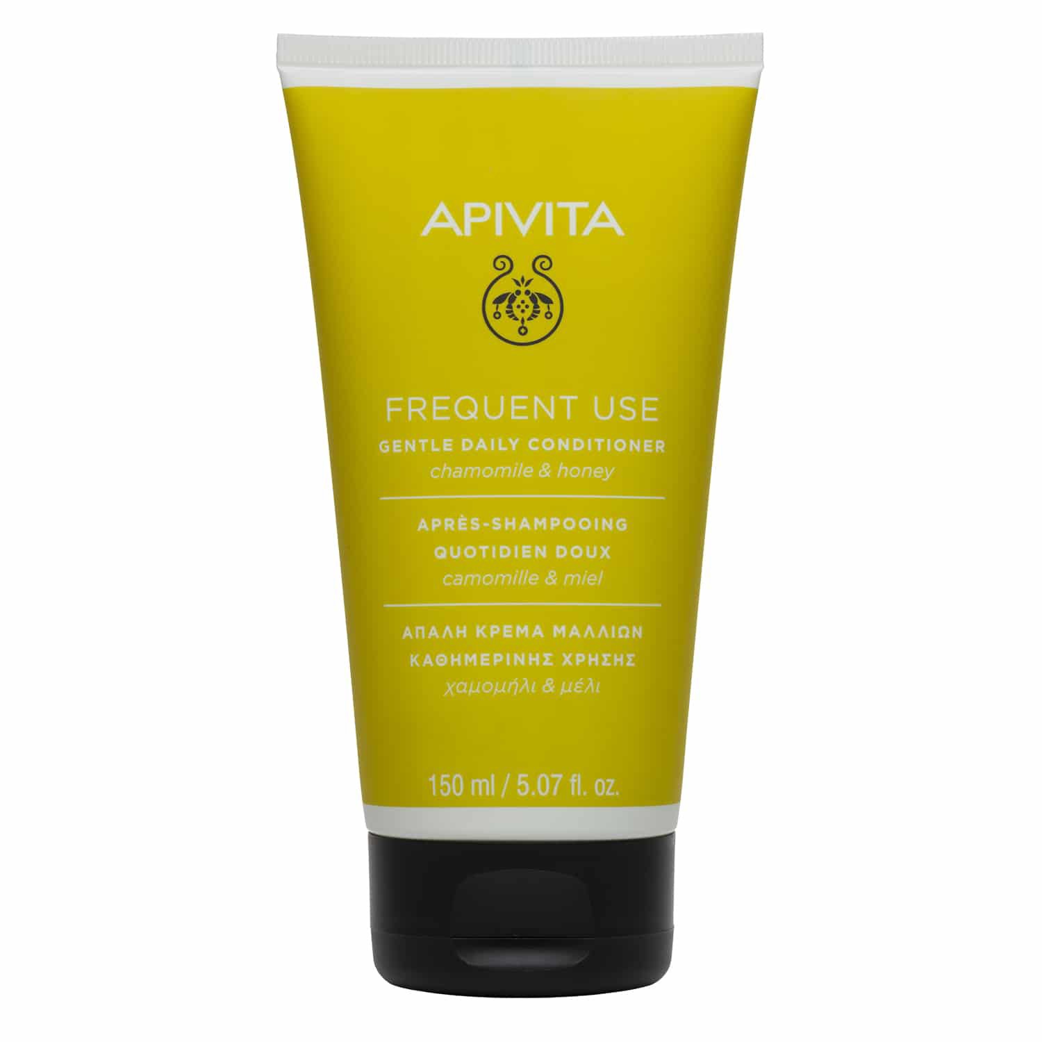 Apivita Gentle Daily Conditioner Απαλή Μαλακτική Κρέμα με Χαμομήλι & Μέλι για Όλους Τους Τύπους Μαλλιών 150ml