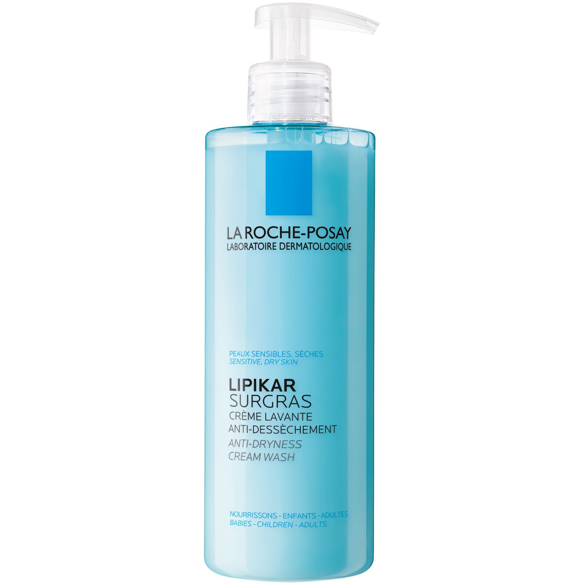 La Roche-Posay Lipikar Surgras Συμπυκνωμένη Κρέμα για Ντους που Αναπληρώνει τα Λιπίδια του Δέρματος 400ml