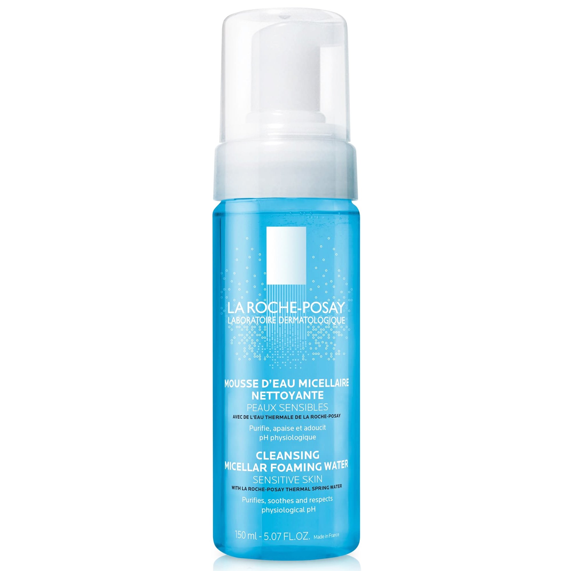 La Roche-Posay Eau Moussante Physiologique Αφρώδες Νερό Καθαρισμού Χωρίς Σαπούνι & Χωρίς Paraben 150ml